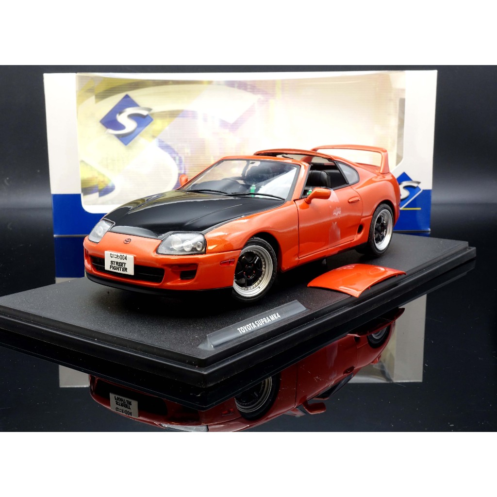 【MASH】現貨特價 Solido 1/18 Toyota Supra Targa A80 Streetfight