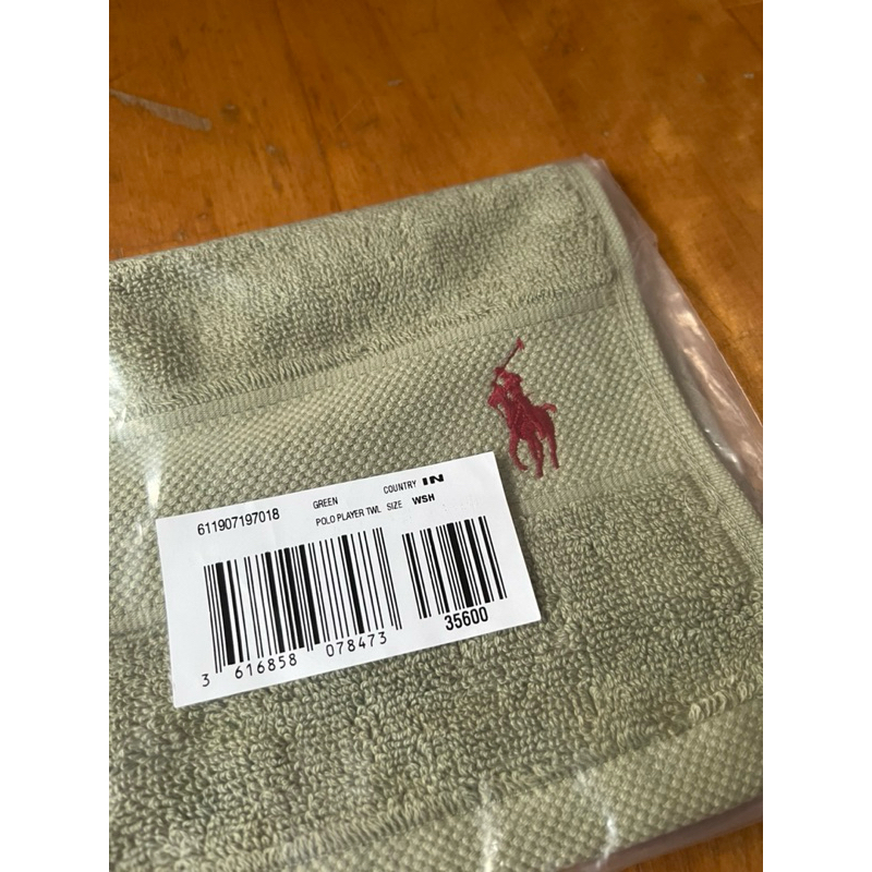 Polo Ralph Lauren 全新抹茶色方巾