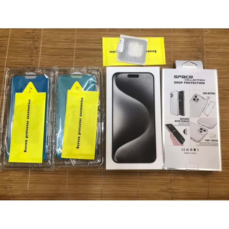 iPhone 15 Pro Max 白色256G 全新盒裝中華電信公司貨
