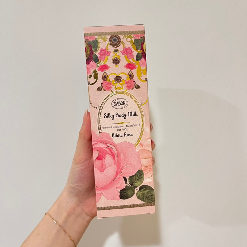 Sabon 白玫瑰絲綢身體乳200ml