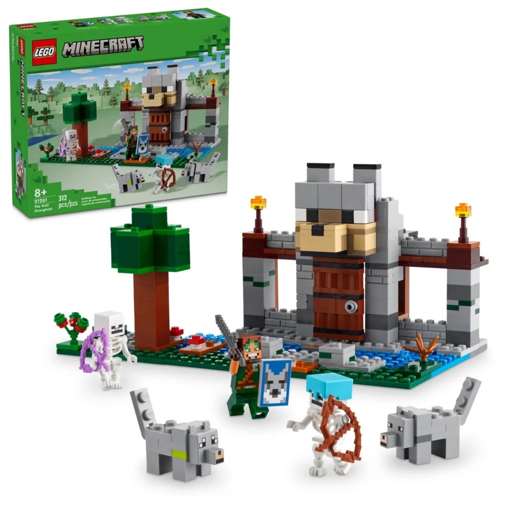 LEGO 21261 惡狼要塞 樂高® Minecraft系列 【必買站】樂高盒組