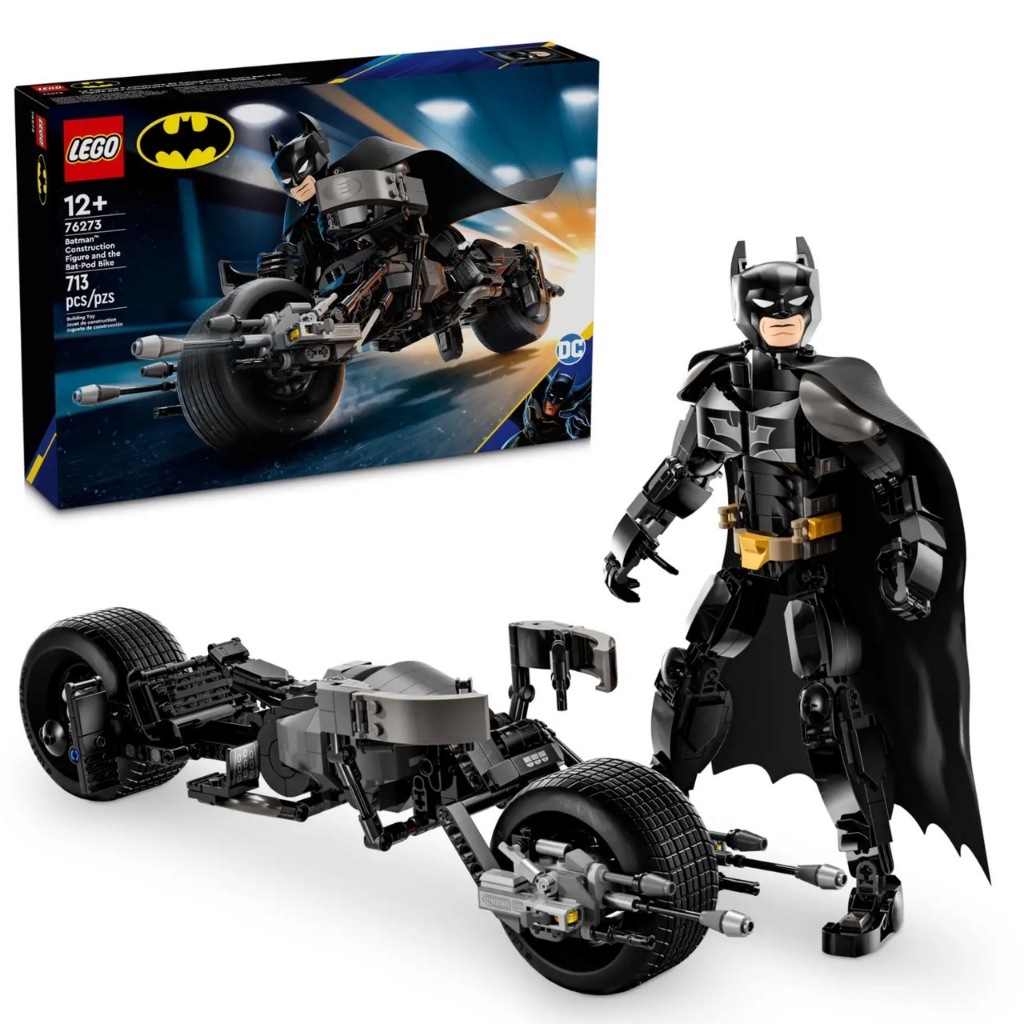 LEGO 76273 蝙蝠俠 &amp; 蝙蝠機車 樂高® Super Heroes系列 【必買站】樂高盒組