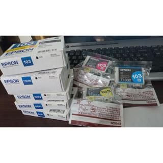 EPSON 103盒裝及裸裝原廠墨水85n黑色原廠墨水
