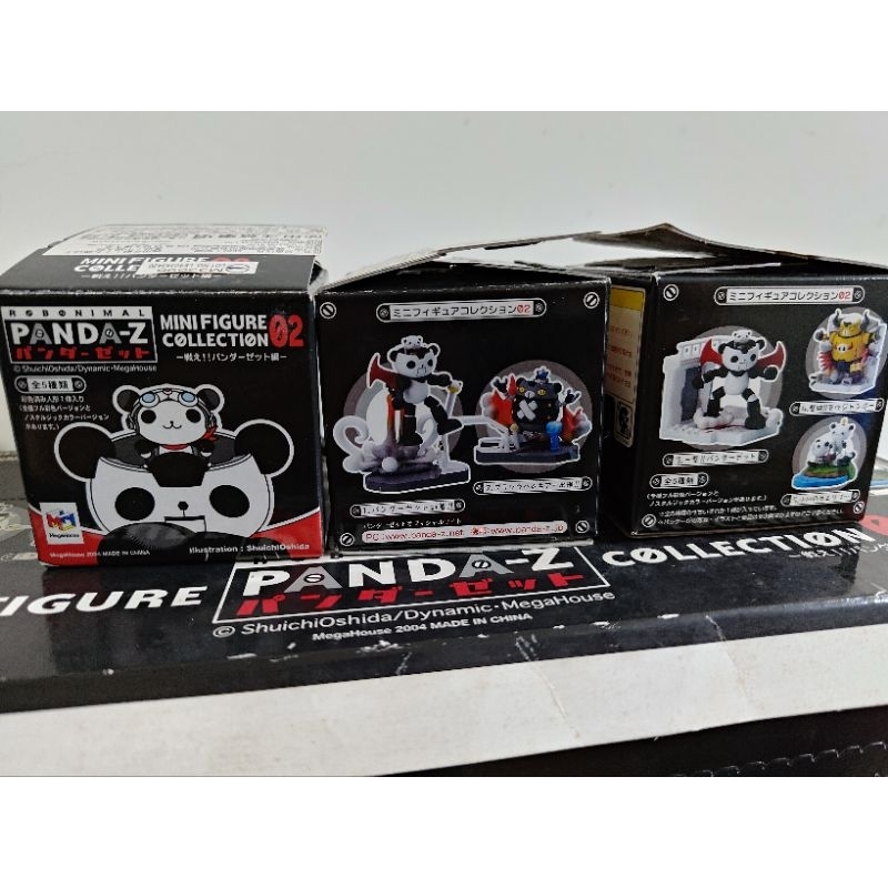PANDA-Z 熊貓鐵金鋼 3代 全彩黑白場景組大全套 10款