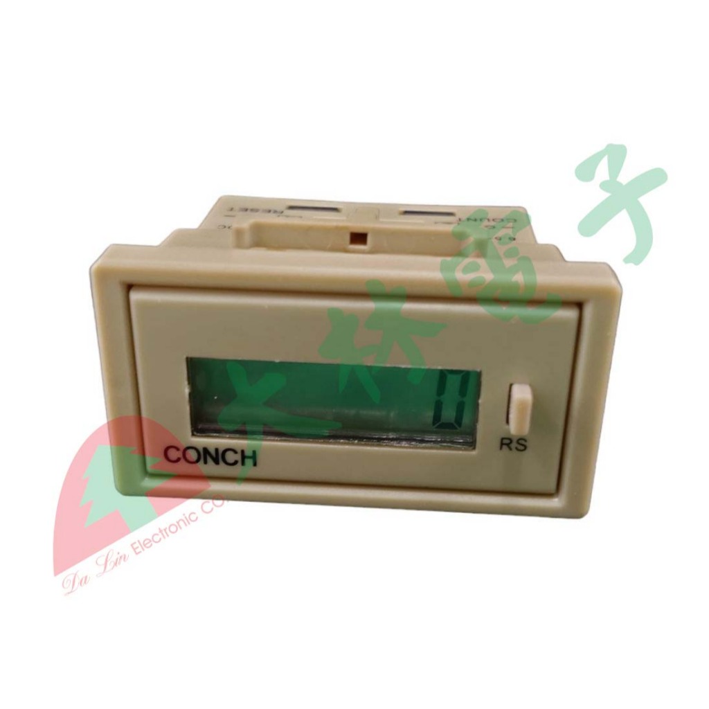 【 大林電子 】 CONCH PNP輸入累計型計數器 CH-7P 錶頭 數位