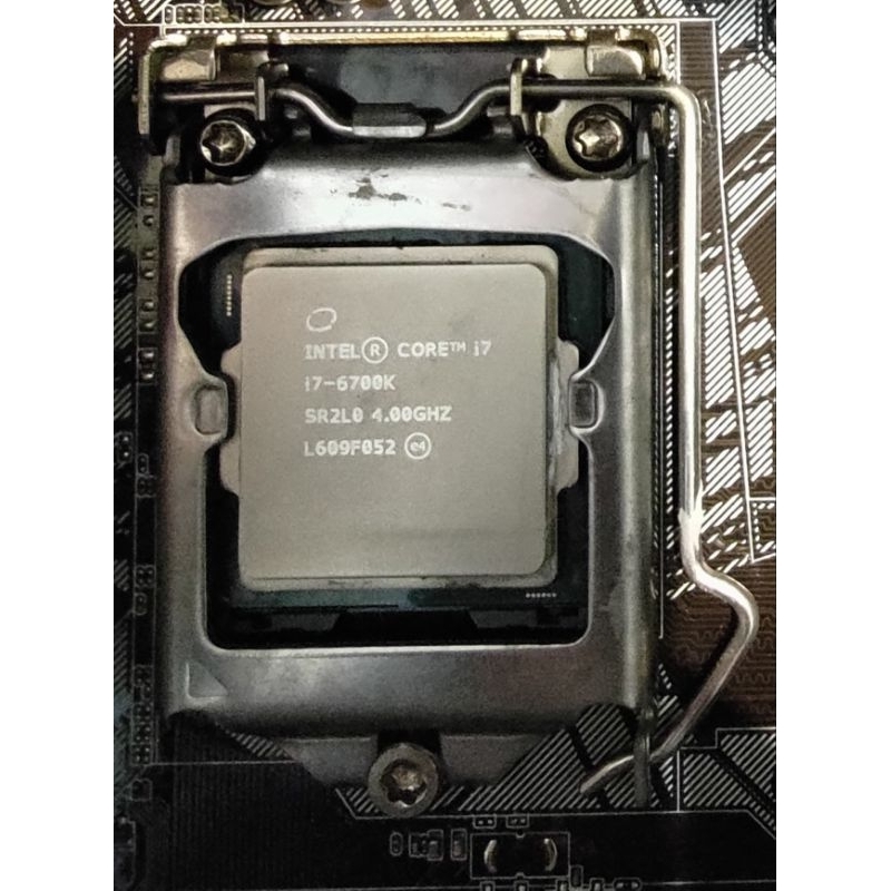 Intel Cpu i7-6700k主機板B150M-A（含風扇）