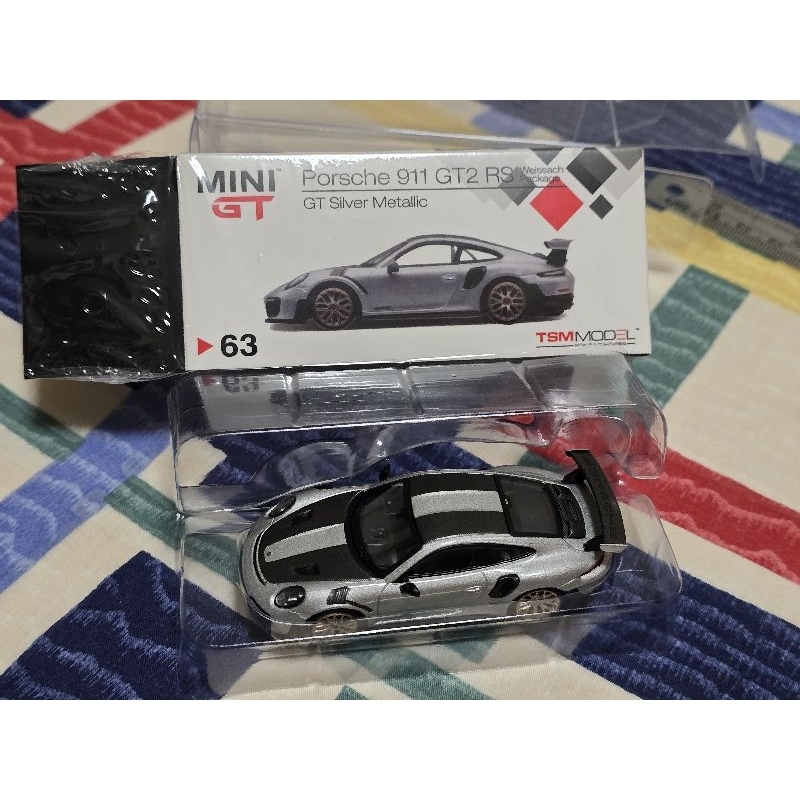 （已售）絕版1/64 Mini GT 63 Porsche 911 GT2 RS Welssach Package GT