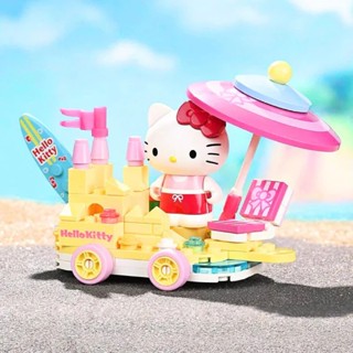 QMAN Keeppley積木 - 三麗鷗 花車遊行系列 Hello Kitty