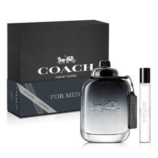 ~歐巴&歐尼~COACH 蔻馳 時尚經典男性淡香水禮盒 (淡香水60ml+隨身筆7.5ml)