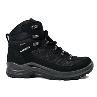 LOWA TAURUS PRO GTX 中筒防水透氣多功能健行鞋 女款 LW320525-0999 黑色 德國進口