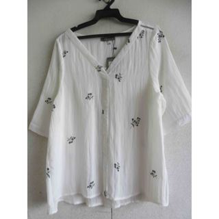 ＊婆婆的二手.古著屋＊OB襯衫/上衣/花襯衫/年代-53016