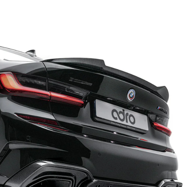 【EMRｘADRO】BMW G80 M3｜G20 升級 Adro 乾式碳纖維 尾翼 壓尾 擾流板 乾碳 卡夢 M340I