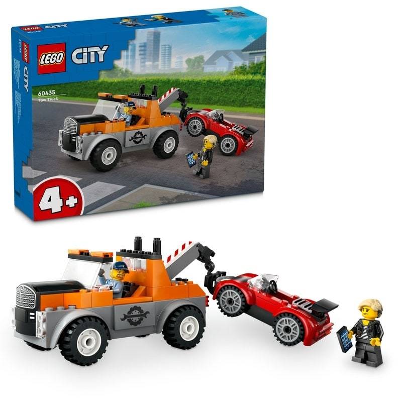 現貨 LEGO 樂高 CITY 城市系列   60435  拖吊車和跑車維修  全新未拆 公司貨