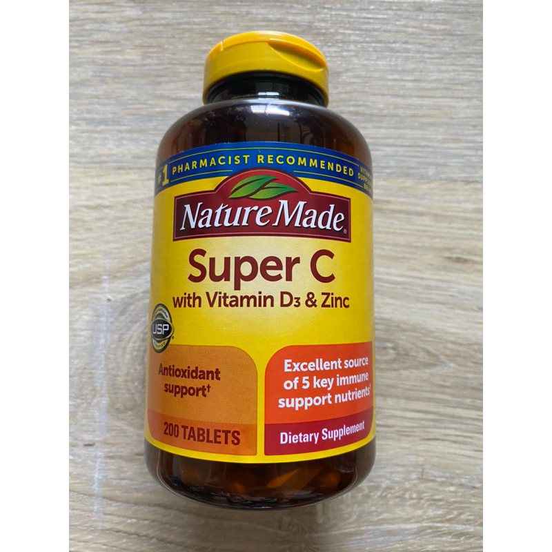 維他命 C-Super C  with vitamin D3 &amp; Zinc