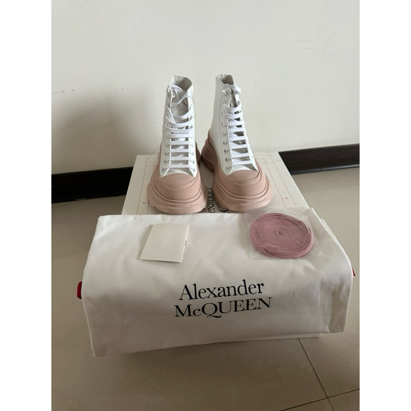 全新Alexander McQueen 高筒運動鞋