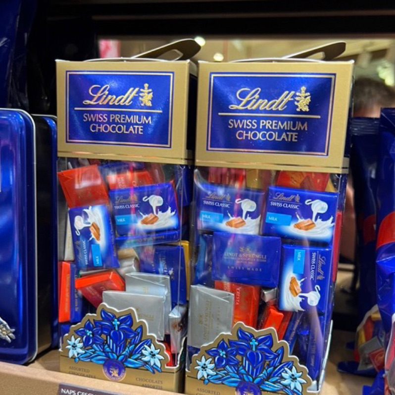 [🇨🇭瑞士代購] 瑞士蓮 Lindt巧克力薄片禮盒 500g 送禮推薦