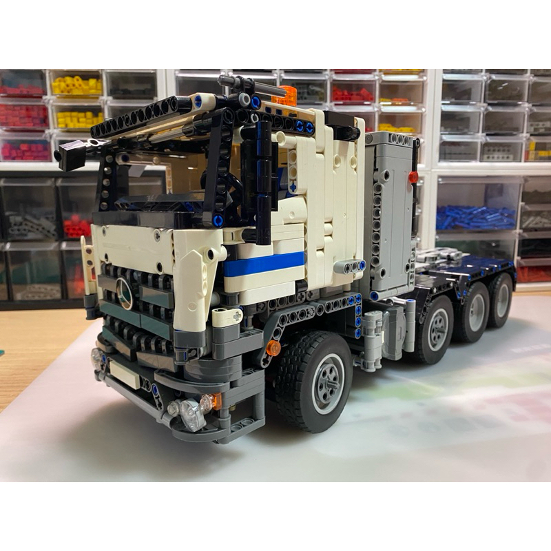 [MT]Lego technic moc 賓士卡車頭 拖車頭 42043