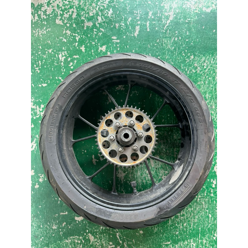 cb150r 後輪框 含齒盤碟盤 倍耐力輪胎