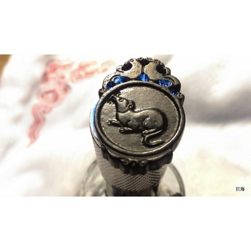 7030緬甸墨翠A貨玉12生肖編號A12生肖鼠護身符 玉鼠 玉老鼠