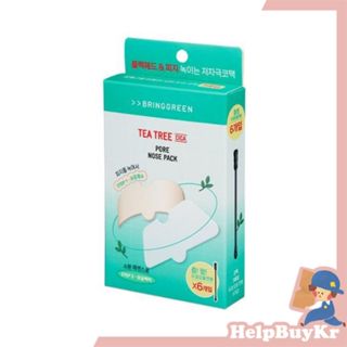 🦑魷魚遊戲聯名【搬運工】Bring Green 茶樹積雪草鼻貼 積雪草 茶樹 鼻貼 黑頭粉刺 毛孔清潔 韓國代購