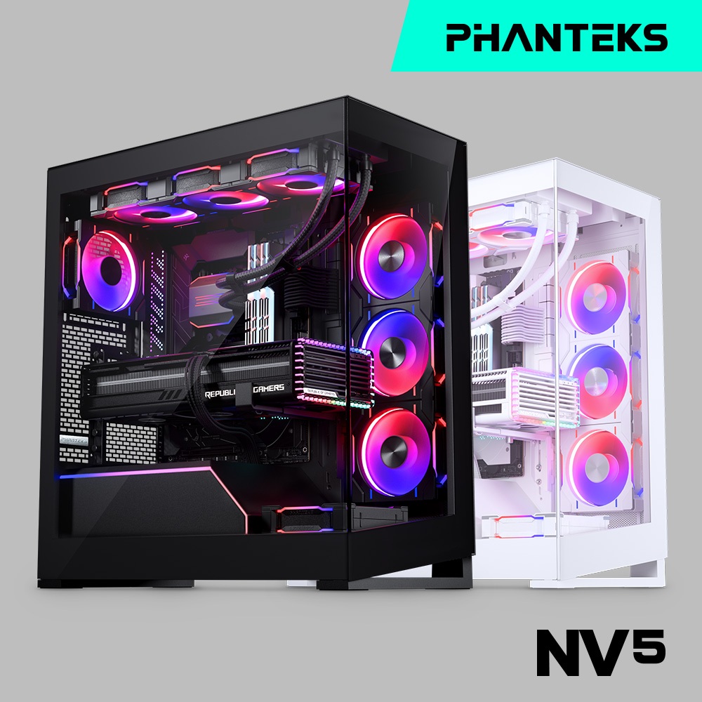 Phanteks	追風者 NV5 旗艦全透側中塔機殼/鋼化玻璃/RGB (最多安裝8個120mm風扇)