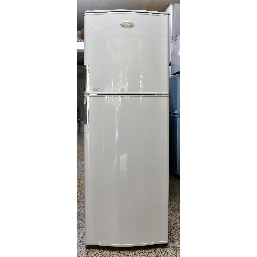 (全機保固半年到府服務)慶興中古家電二手家電中古冰箱SHARP(夏普)225公升中雙門冰箱 運費另計