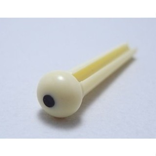 韓國吉他零件大廠製造 吉他 民謠吉他 塑膠材質 弦栓 弦釘 插硝 插削 Bridge Pin 米黃色 單支【樂器零件王】