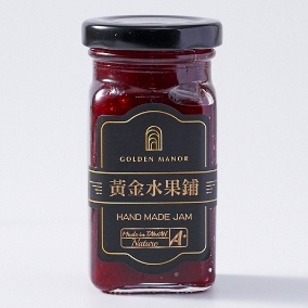 【黃金水果鋪】草莓蔓越莓 手作果醬(方瓶)130g