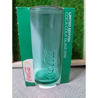 全新可口可樂2019玻璃杯350ML 淡綠色