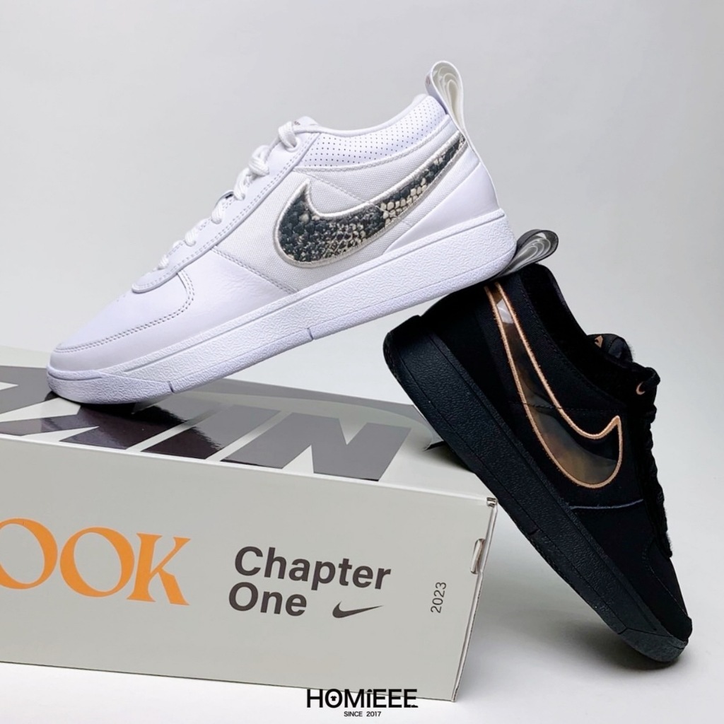 【Homieee】Nike Book 1 EP Haven Booker 籃球鞋 黑金 白蛇紋 FJ4250-001