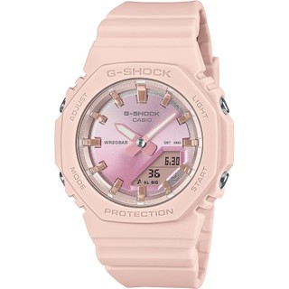 CASIO 卡西歐 G-SHOCK 粉紅漸層 八角 手錶 女錶 GMA-P2100SG-4A