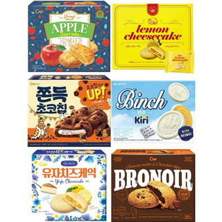 ［仔仔］韓國零食餅乾 HERSHEY’S CW巧克力麻糬派 布朗尼 柚子乳酪 檸檬起司 lotte樂天*kiri奶油乳酪