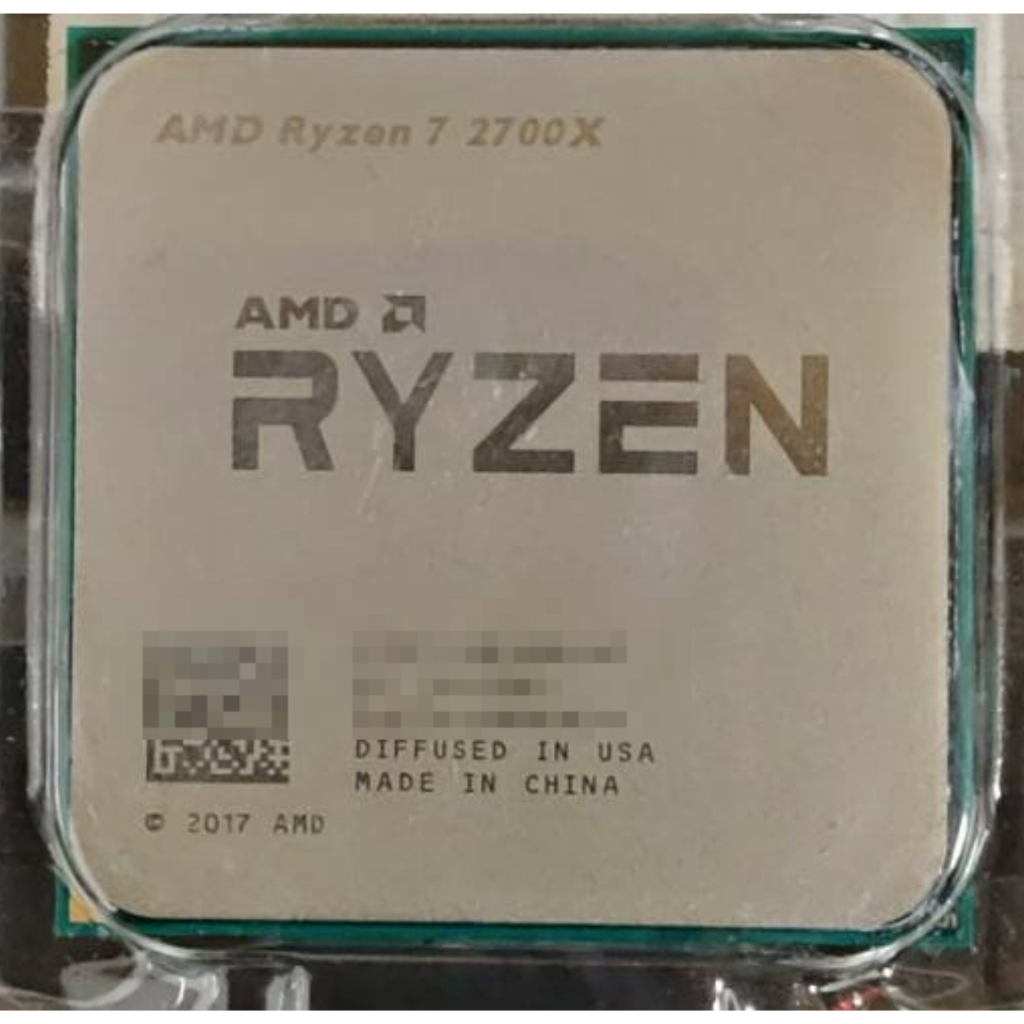 AMD Ryzen 7 2700X 附原廠RGB幽靈散熱器 8核心16續 處理器 CPU AM4 R7 非 3700X