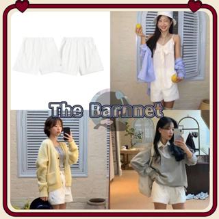 【買一贈一】the barnnet正韓 八奶法式蕾絲短褲 溫柔短褲 純白色短褲 小個子短褲 韓版顯瘦短褲 森系字母標短褲