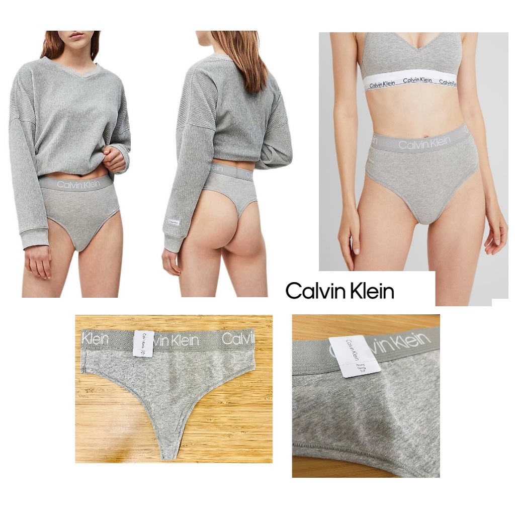❤️妞爸&樂媽歐美代購❤️現貨S/M Calvin Klein CK 寬帶 丁字褲 高腰 運動內褲 女生內褲 舒適 彈性