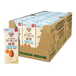 Glico 格力高 無糖 杏仁飲 196毫升 X 24入 Costco 好市多 Almond 杏仁 24瓶