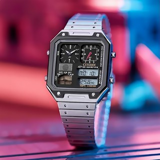 【WANgT】【Citizen 星辰】星辰男錶 GENT系列 雙顯錶 星辰電子錶 兩地時間 JG2126-69E