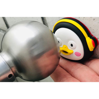 韓國EBS人氣企鵝 Pengsoo 3D立體大頭貼紙 朋秀 軟防撞貼 喇叭鎖防碰撞保護墊