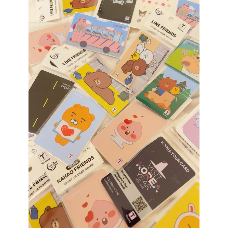 當日出貨🔥全現貨韓國T-money Card 交通卡地鐵卡美樂蒂、迪士尼、桃子、春植、BT21