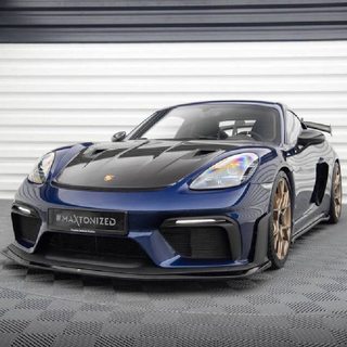 保時捷 Porsche Cayman 718 982 側裙 下巴 前下 後下 尾翼 Maxton Design【YG】