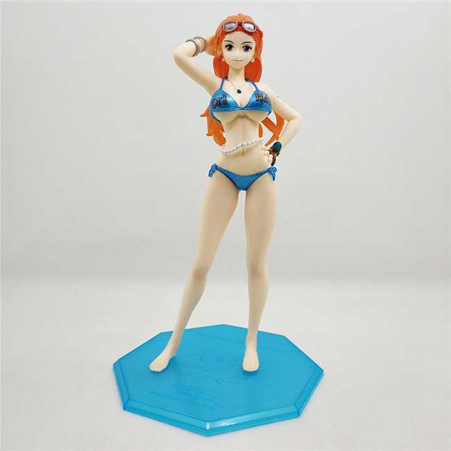 清倉【海賊王】 模型 公仔 兩年後 POP 長髮 娜美 泳裝水著 PVC 盒裝  20cm 480