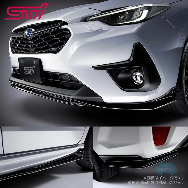 SUBARU 新款XV/CROSSTREK(GU) STI全車空力套件 全車前中後擾流板 兩色可選