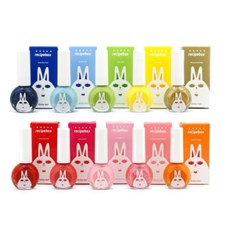 現貨 韓國recipebox水性兒童指甲油 快乾 一撕即卸 安全 10ml/瓶