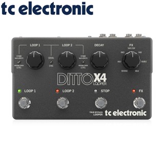 TC electronic DITTO X4 LOOPER Dual-Track Loop 效果器-原廠公司貨