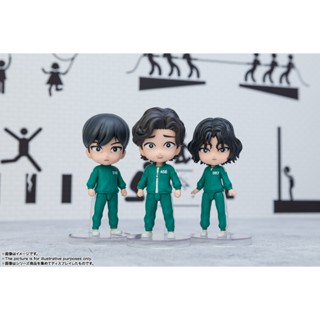 萬代 Figuarts mini 魷魚遊戲 成奇勳 曹尚佑 姜曉 分售 可動收藏品 代理版 豬帽子模型玩具