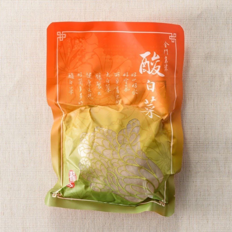金門特產翟家高粱酸白菜酸白菜600克酸白菜炒牛肉酸菜白肉鍋團購單品金門酸白菜金門高粱酸白菜