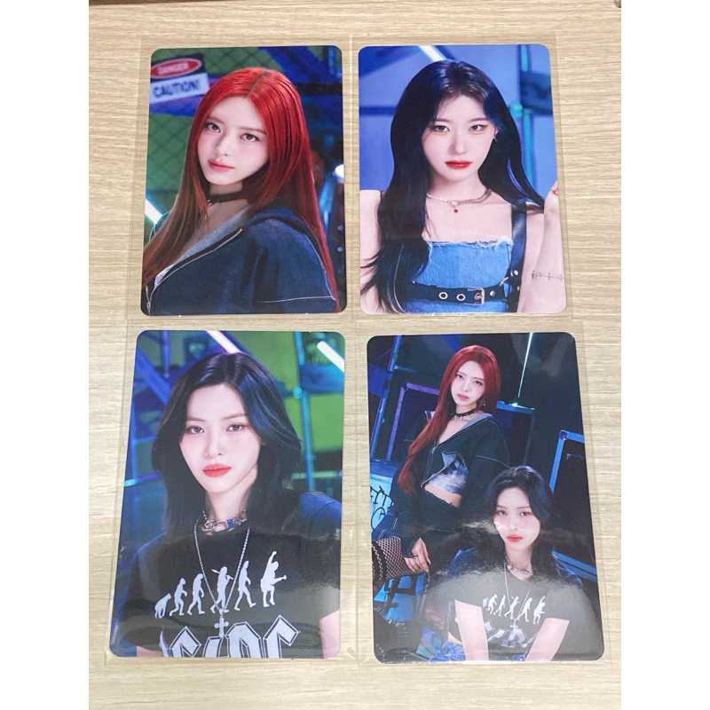 小卡／ITZY／BORE TO BE／日本 周邊 小卡／彩領 / 女團