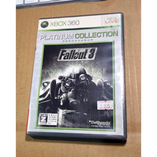 XBOX 360日版遊戲- FALLOUT 3 異塵餘生3 輻射 白金（請加購其他滿100元以上出貨）（瘋電玩）