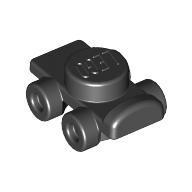 6088585 LEGO 樂高 11253 18747 黑色 滑輪 溜冰鞋 Footgear Roller Skate