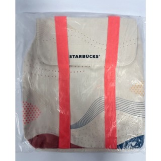 STARBUCKS 星巴克 帆布雙肩包 後背包
